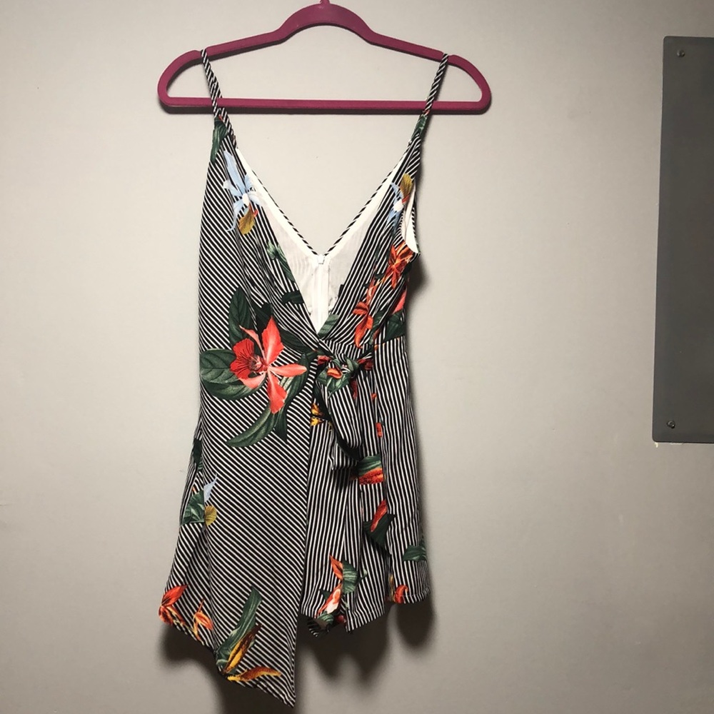 Showpo floral short romper